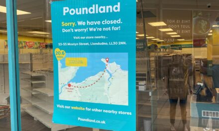 Poundland store closes in Bangor