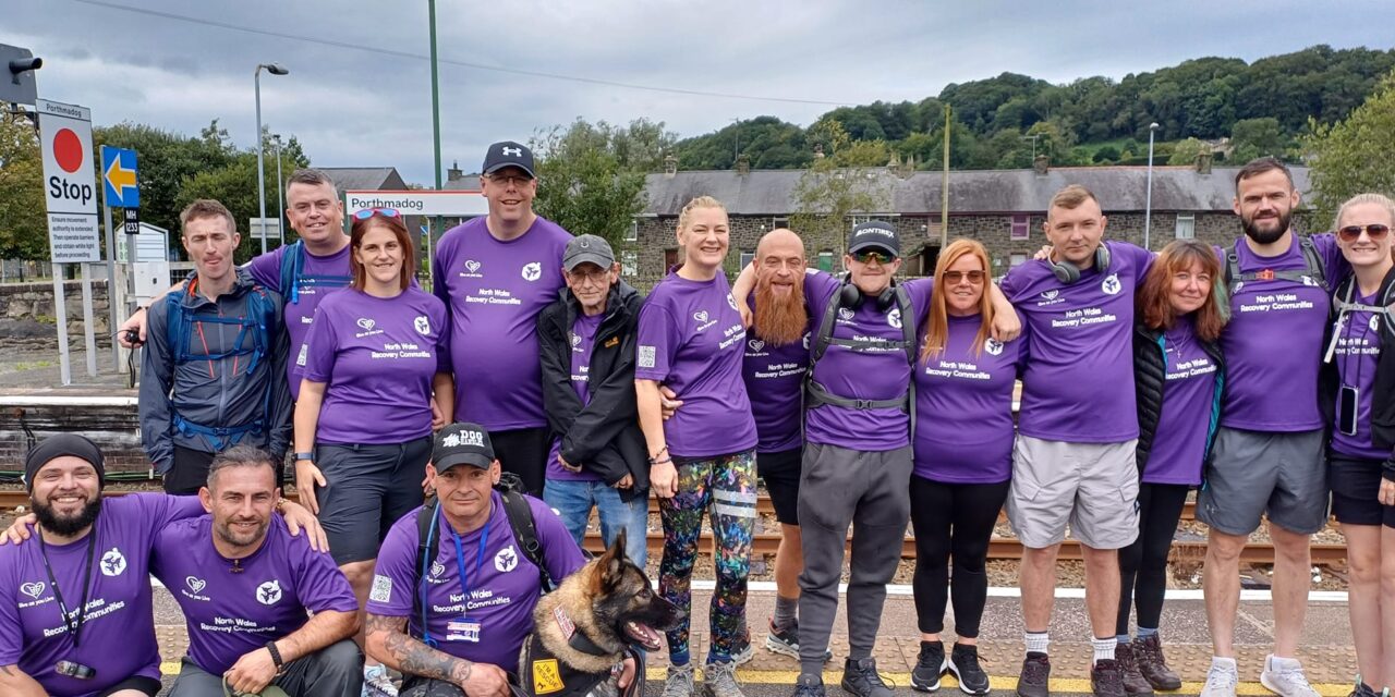 North Wales Addiction Recovery group to walk 100 miles in fundraising effort