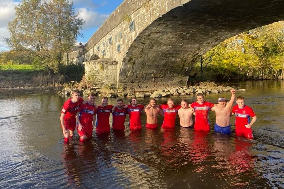 Bangor 1876 Players Take the Plunge for Mental Health Awareness