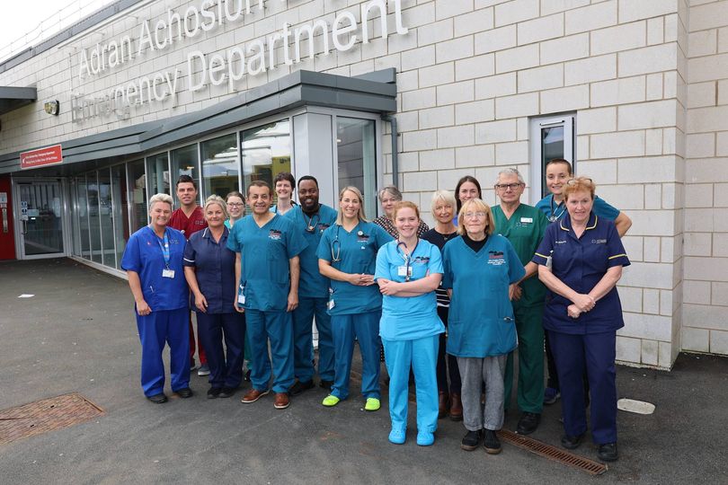 Ysbyty Gwynedd Emergency Department ranked best place to train in Wales by junior doctors