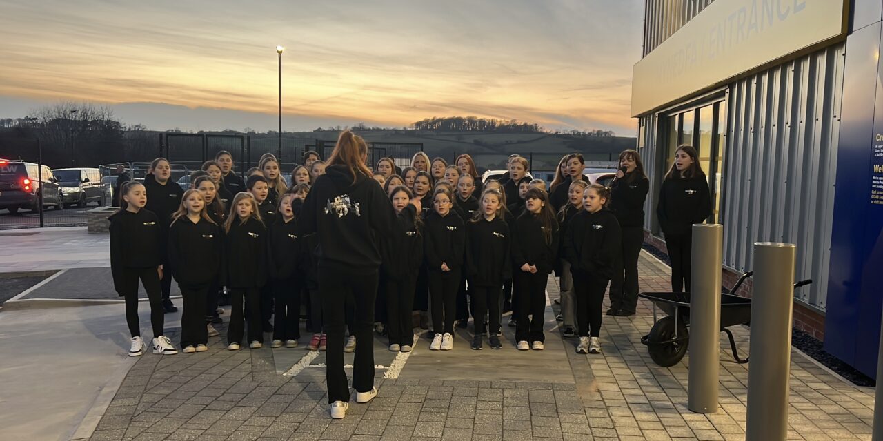MKM Bangor Supports Maes-G ShowZone with Generous Donation Following Dazzling Grand Opening Performance