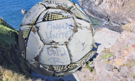 Lost Ball Takes a Celtic Detour: Dublin Football Washes Up on Anglesey Shoreline