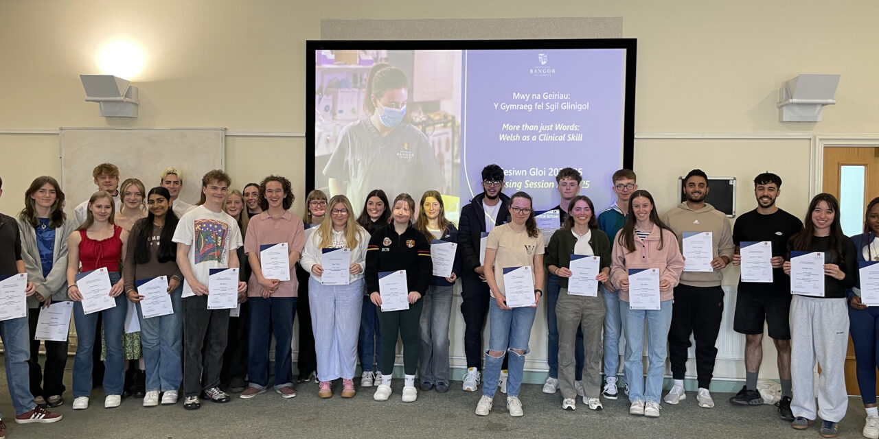 Bangor Medics learn Welsh as a clinical skill