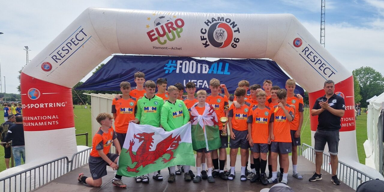 Bangor Schoolboys Represent Wales with Pride in Belgium Tournament