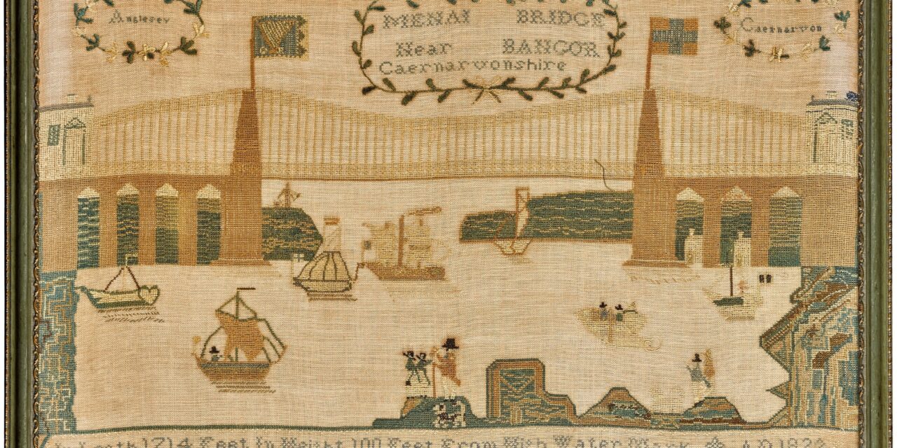 Storiel offers a new home to historical needlework of Menai Bridge