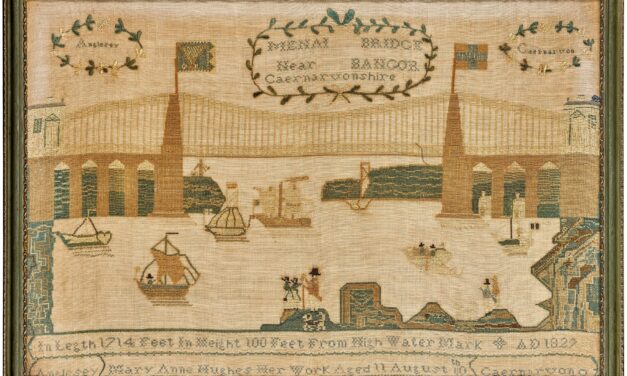 Storiel offers a new home to historical needlework of Menai Bridge