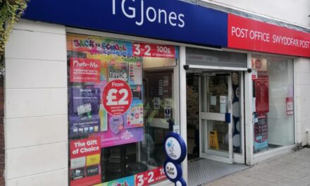 WH Smith Rebranded as TG JONES on Bangor High Street