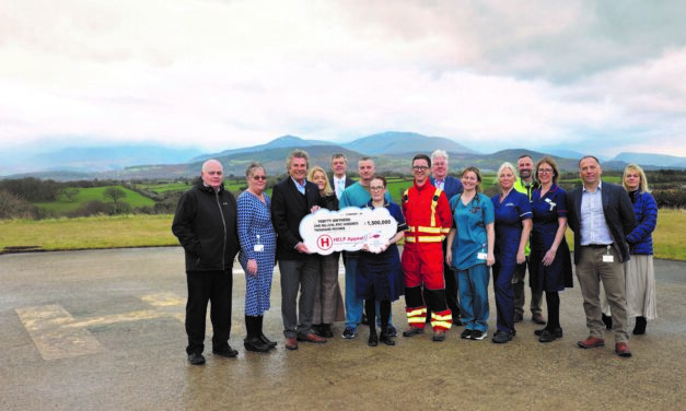 Two new helipads cleared for take-off at Ysbyty Gwynedd