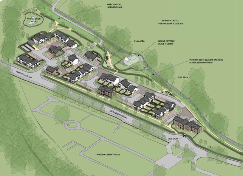 Planning permission for new Bangor homes welcomed