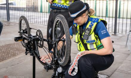 Free bike security marking events return to Transport for Wales network including Bangor