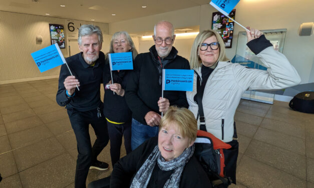 Local community come together in Bangor to mark World Parkinson’s Day