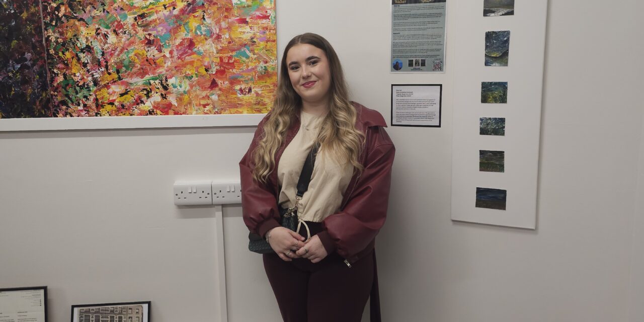 Young Welsh Artist Launches Exhibition at Bangor’s @109 Creative Space