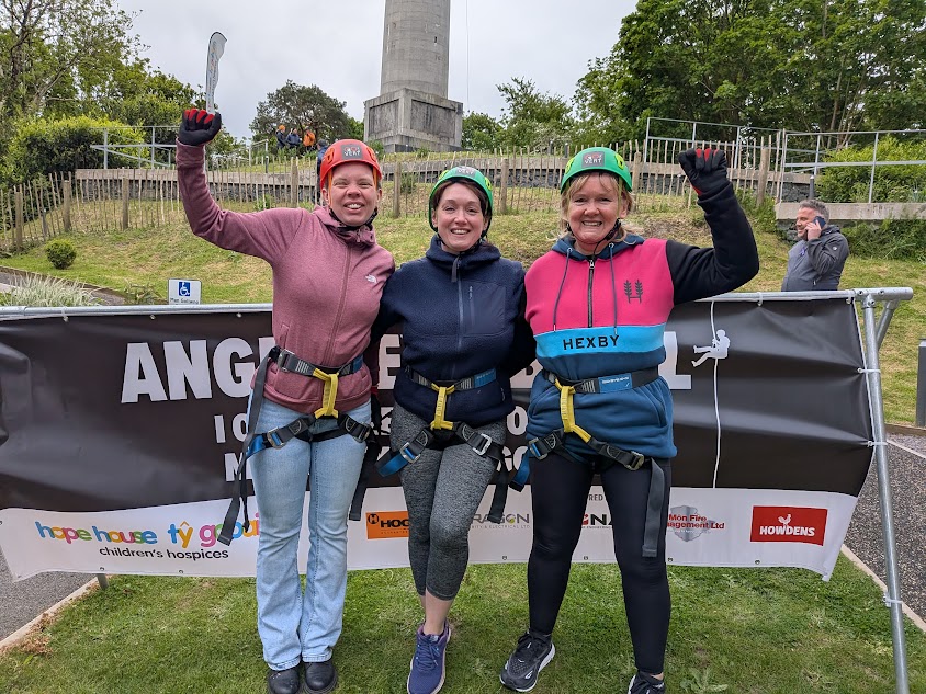 Anglesey Abseil raises £22,000 for Hope House Tŷ Gobaith children’s hospices