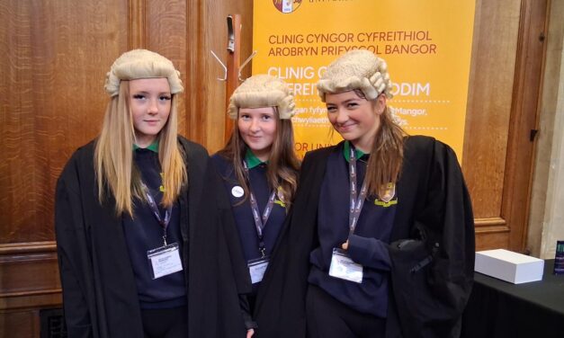 Hundreds of north Wales pupils step into the world of law and justice