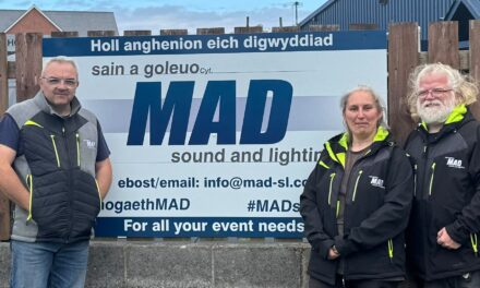 Long-serving staff take over north Wales events company MAD Sound and Lighting