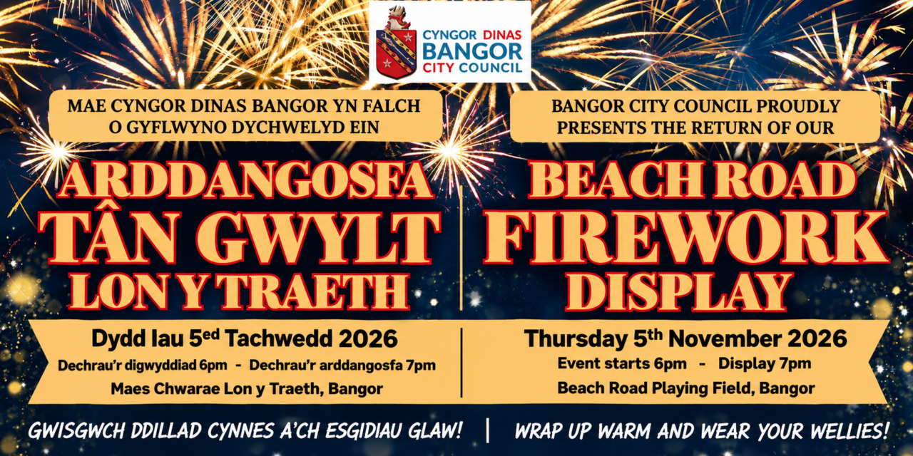 Bangor’s fireworks are back, and the countdown is on!