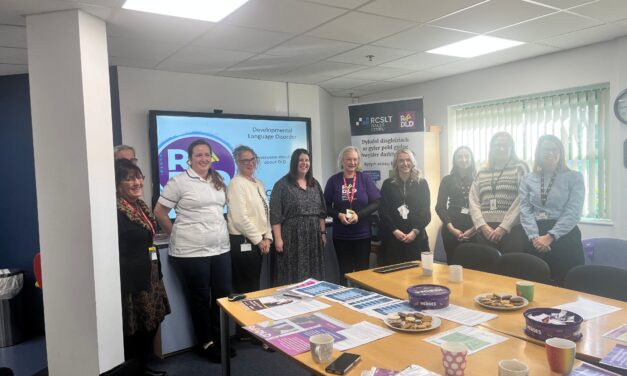 Senedd Members visit Bangor school to highlight hidden condition affecting one in 14 children